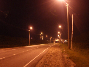 Автотрассу “Нарва” осветят за 413,7 млн руб.